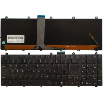Клавиатура за лаптоп САЩ MSI GP60 GP70 CR70 CR61 CX61 CX70 CR60 GE70 GE60 GT60 GT70 GX60 GX70 0NC 0ND 0NE 2OC Пълноцветен Осветление