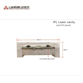 Част от устната размисъл дръжки IPL за замяна ръчно част на филтъра с печатна платка за проверка на инсталирането на филтри